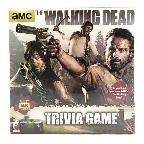 Cardinal  Games The Walking Dead Trivia Game AMC TV Series Zombies - Picture 1 of 5